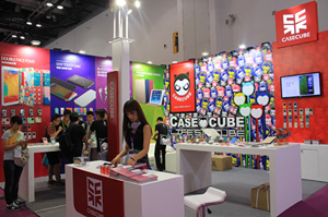  连数字世界亚洲博览会也开始卖萌了