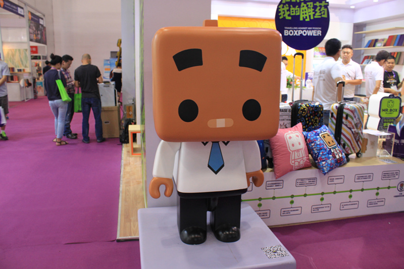 米老鼠&Hello Kitty坐阵的博览会也是醉了
